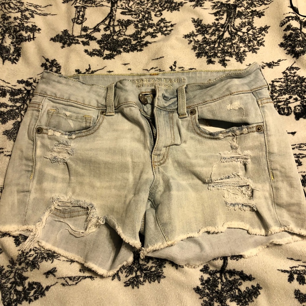 American Eagle Jean Shorts Size 4